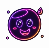 Neon style example